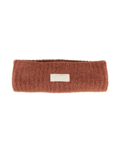 Autry Woman Hair Accessory Camel Size - Virgin Wool, Nylon, Elastane In Beige