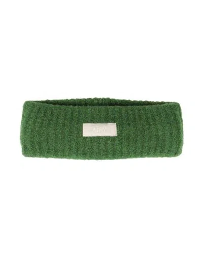 Autry Woman Hair Accessory Green Size - Virgin Wool, Nylon, Elastane