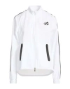Autry White Elastane Shell Jacket In White