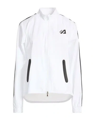 Autry Woman Jacket White Size M Polyamide, Elastane