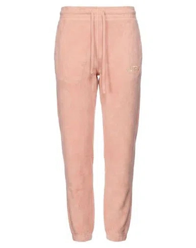 Autry Woman Pants Salmon Pink Size S Cotton