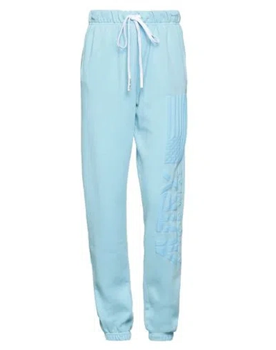 Autry Woman Pants Sky Blue Size L Cotton