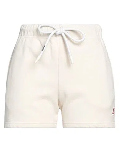 Autry Woman Shorts & Bermuda Shorts Cream Size L Cotton In White