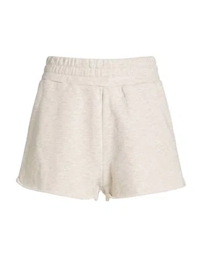 Autry Woman Shorts & Bermuda Shorts Light Grey Size Xl Cotton, Polyester In White