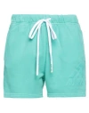 Autry Woman Shorts & Bermuda Shorts Turquoise Size S Cotton In Blue
