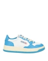 Autry Panelled Low-top Sneakers In Blue