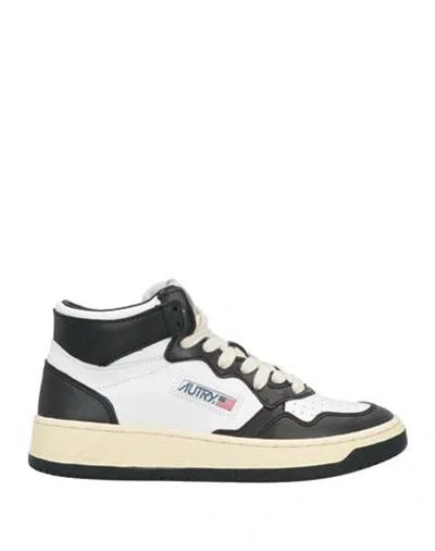 Autry Woman Sneakers Black Size 8 Soft Leather