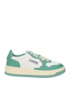 Autry Woman Sneakers Emerald Green Size 8 Soft Leather