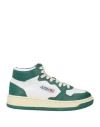 Autry Woman Sneakers Green Size 5 Soft Leather