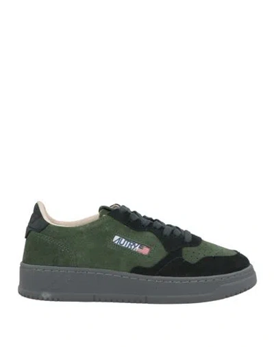 Autry Woman Sneakers Green Size 7 Leather