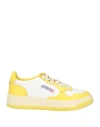 Autry `medalist Low` Leather Sneakers In Multi