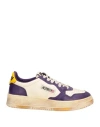 Autry Medalist Super Vintage Distressed Sneakers