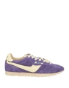 Autry Low Suede Windspin Sneaker In Purple