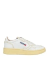 Autry Woman Sneakers White Size 7 Leather In White