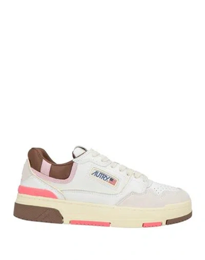 Autry Woman Sneakers White Size 8 Leather