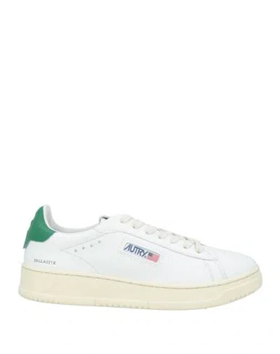 Autry Woman Sneakers White Size 8 Leather