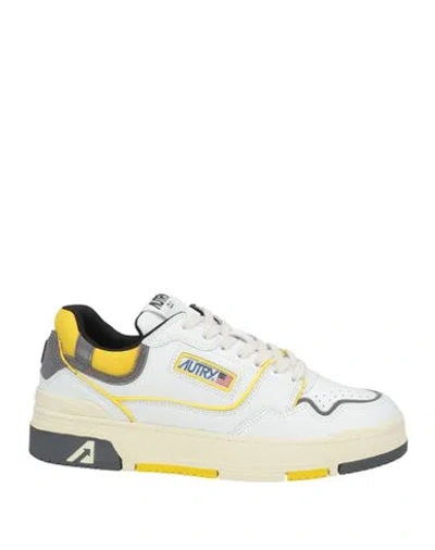 Autry Woman Sneakers White Size 8 Leather