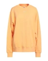 Autry Woman Sweatshirt Apricot Size Xl Cotton In Orange