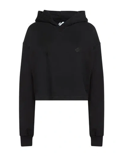 Autry Woman Sweatshirt Black Size L Cotton, Viscose