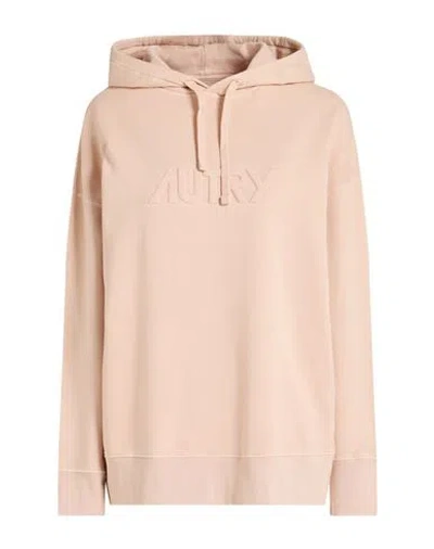 Autry Woman Sweatshirt Blush Size Xs Cotton In Pink