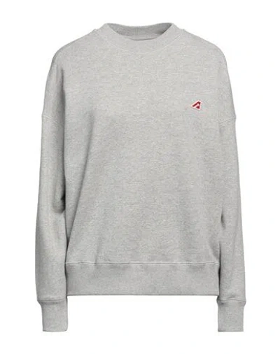 Autry Woman Sweatshirt Light Grey Size Xs Cotton