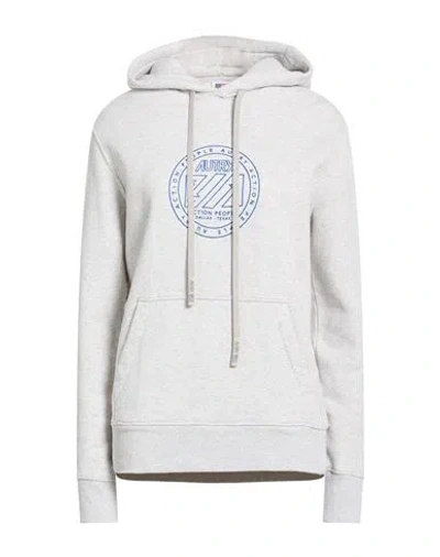 Autry Woman Sweatshirt Light Grey Size Xs Cotton In Multi