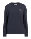 Autry Woman Sweatshirt Midnight Blue Size S Cotton, Elastane