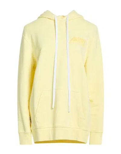 Autry Woman Sweatshirt Pastel Yellow Size M Cotton