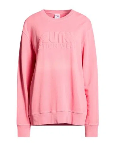 Autry Woman Sweatshirt Pink Size L Cotton