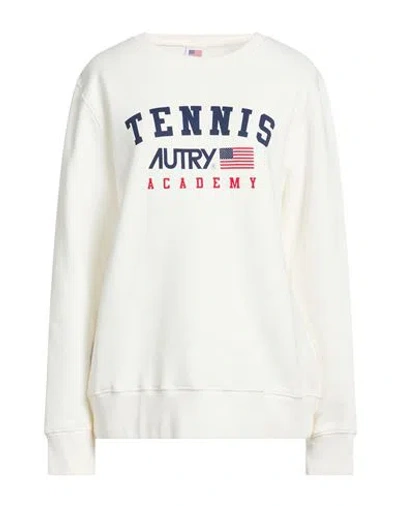 Autry Woman Sweatshirt White Size L Cotton