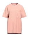 Autry Woman T-shirt Blush Size L Cotton In Pink