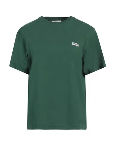 Autry Woman T-shirt Green Size M Cotton