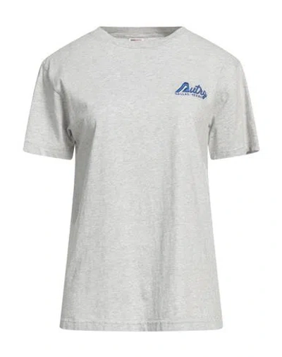 Autry Woman T-shirt Light Grey Size L Cotton
