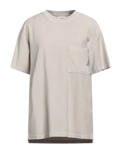 Autry Woman T-shirt Light Grey Size L Cotton