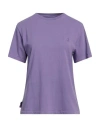 Autry Woman T-shirt Light Purple Size Xs Cotton In Purple
