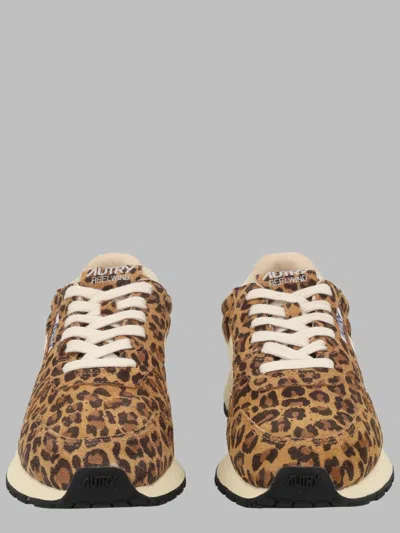 Autry Women's 100% Cow Leather Sneakers In Multicolour