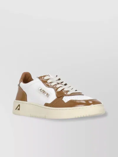 AUTRY WOMEN'S LOW TOP LEATHER SNEAKERS