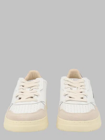 Autry Women's Low-top Leather Sneakers In Multicolour