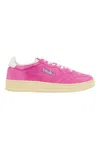 Autry Women's Medalist Low Sneaker In Fuchsia In Pink