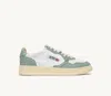 Autry Medalist Leather Sneakers In Multi