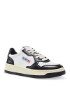 Autry Women's Medalist Low Top Sneakers In White/black