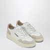 Autry Leather And Suede Sneakers With Rubber Sole