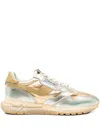 Autry Sneakers Im Metallic-look In Silver