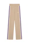 Autry Wide Leg High Waist Sweatpants With Side Stripe