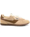 Autry Windspin Sneakers In Beige And Brown Pony Hair Effect Shoes In Neutral