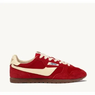 Autry Women's Windspin Sneakers In Ruby Suede In Multi