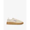 Autry Medalist Low Suede Sneakers In Beige