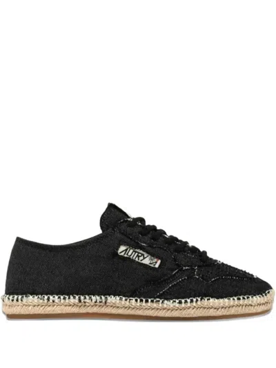 Autry Women`s Low Espadrilles In Black