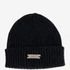 Autry Beanie Main Unic Knit Black Accessories In Black