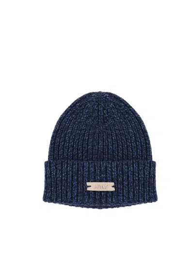 AUTRY WOOL BEANIE WITH LOGO